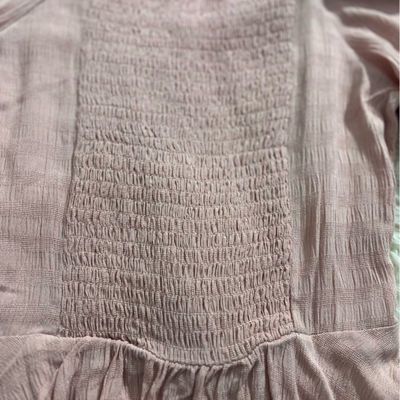 Brand: Japna.  cropped pink blouse. Small. New with tags - Picture 4 of 10